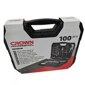 Kit Caisse A Outils  100 Pièces CROWN