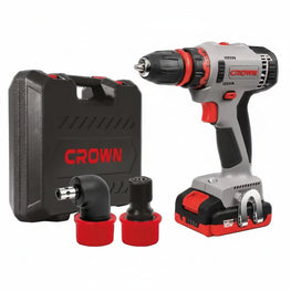 Crown Visseuse perceuse sans fil 16V multi-mandrin 2batteries 1,5AH CT21082HQ-1.5 BMC