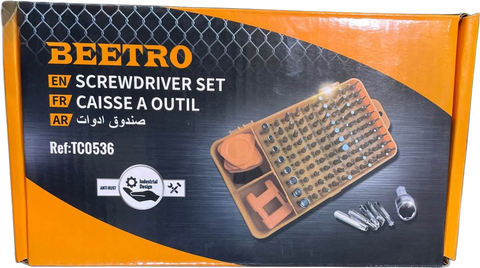 jeux de tournevis beetro 115 piece
