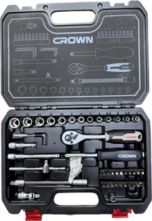 Kit Caisse A Outils  45 Pièces CROWN