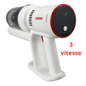 Aspirateur sans fil 22,2 V avec batterie lithium-ion 2 Ah et chargeur CROWN | CT63010-S2