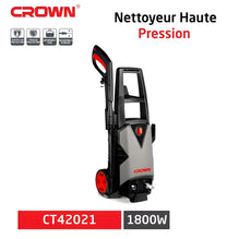 NETTOYEUR HAUTE PRESSION 1800W CROWN CT42021