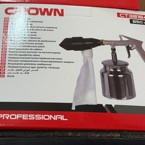 Pistolet de sablage pneumatique Crown 850 ml -  CT38184