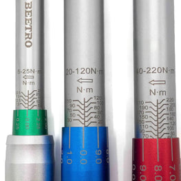 KIT CLE DYNAMOMETRIQUE 03PCS BEETRO tc0740
