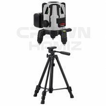 Niveau Laser 5 Lignes 30 m, ±2 mm avec Trépied CROWN  CT44146