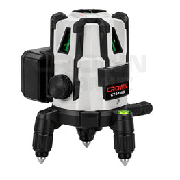 Niveau Laser 5 Lignes 30 m, ±2 mm avec Trépied CROWN  CT44146