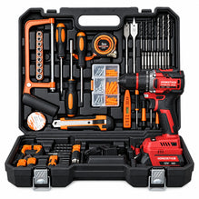 Visseuse perceuse sans-fil 21v avec kit 118pcs HONESTPLUS YAE2484