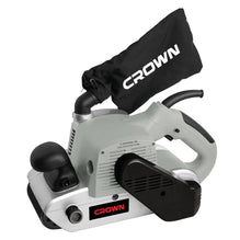 Ponceuse à bande CROWN 1200 W, surface 100 mm et bande 610 mm   CT13200