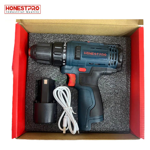 Visseuse à Batterie 12V HONESTPRO avec boite enbot crown