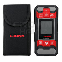 scaner détecteur metal et bois 100mm multifunction + niveau laser 2 lignes + metre laser CROWN CT44198TB