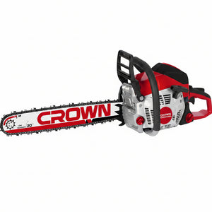 Scie A Chaine Tronçonneuse A Bois Essence 20″ 58.1 cm 2300w 54.6cc CT20201-18 | CROWN