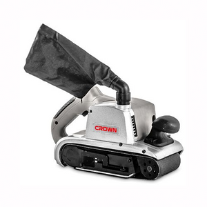 Ponceuse à bande CROWN 1200 W, surface 100 mm et bande 610 mm   CT13200