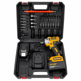 Boulonneuse/visseuse 46V 6AH 380 Nm avec 25 piece BSTDH