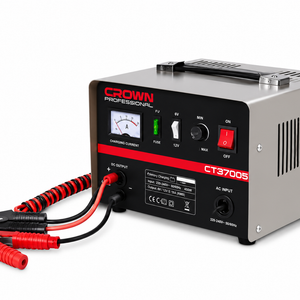 Chargeur Batterie Intelligent 12/24V LCD CT37005 new Crown – Sécurité & Polyvalence