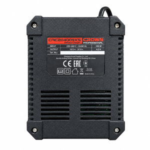 Chargeur Batterie 20V CAC204009XS CROWN