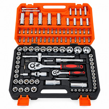 CAISSE A DOUILLE 108 PCS – Jeu de douilles 1/4" et 1/2"