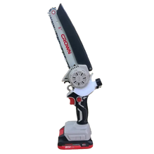 Mini scie à chaîne 8” a batterie Brushless 20V 2.0Ah crown CT29023XS