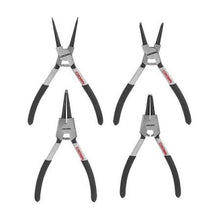 Jeu de 4 Pinces Circlips 180mm droite/coudée 90° CROWN | CPHPL-CPXA4
