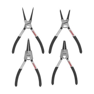Jeu de 4 Pinces Circlips 180mm droite/coudée 90° CROWN | CPHPL-CPXA4