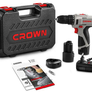 Visseuse Sans Fil 16V 2 Batteries CROWN | CT21099hmx 2 bmc