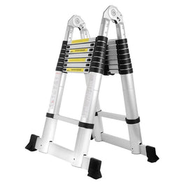 Échelle télescopique 5m, pliable en aluminium beetro TC0334
