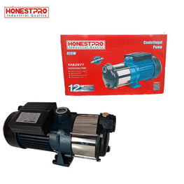 Pompe a eau 2 turbines silencieuse inox 450w HONESTPRO YAE2077