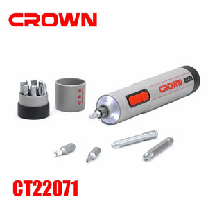 Tournevis Electrique 3.7V-0.5AH A Précision CROWN CT22071