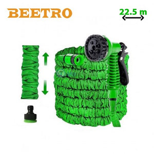 Tuyau d'arrosage Extensible 8-22.5m avec pistolet et raccord BEETRO | TC0560-22.5M